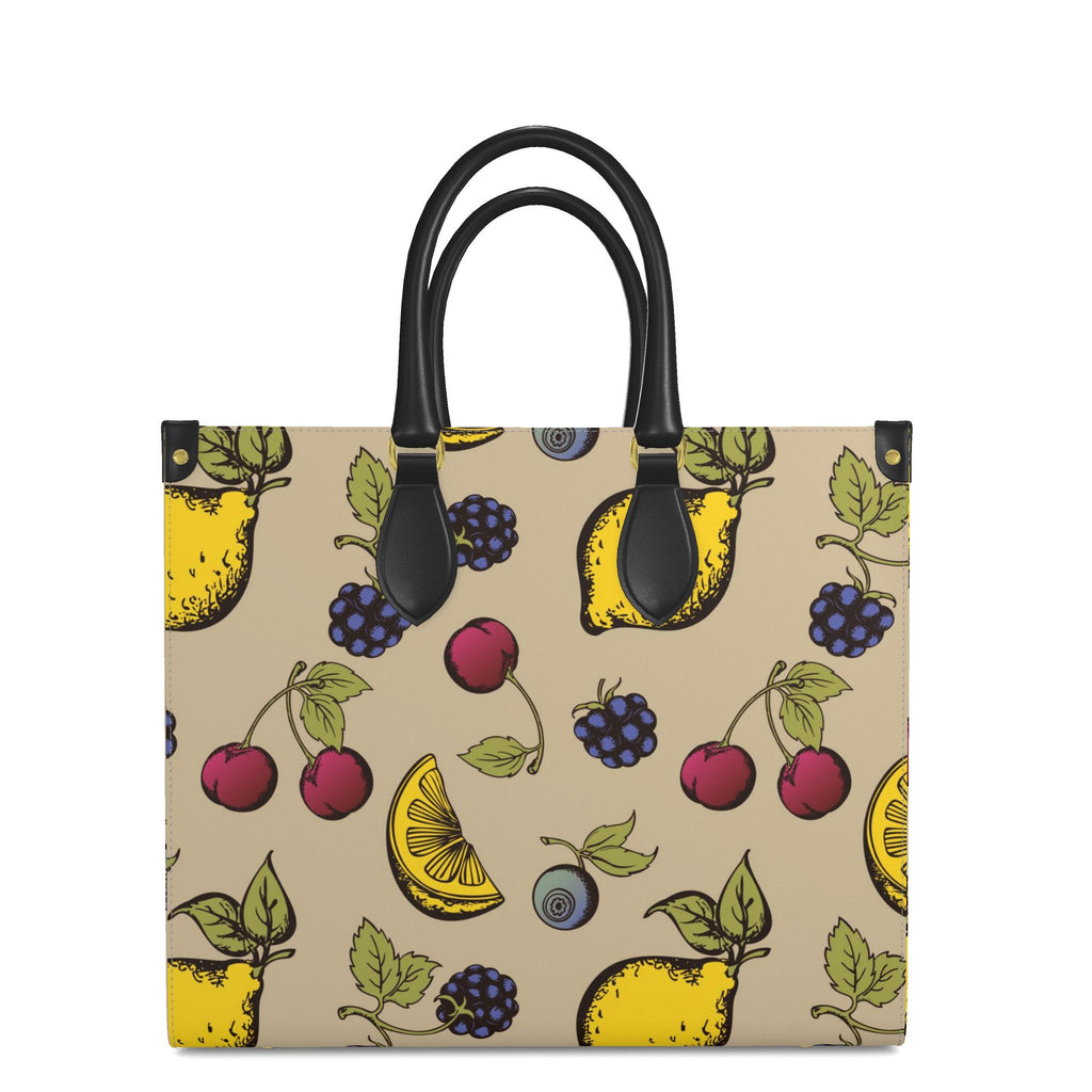 Leather Shopper Bag
