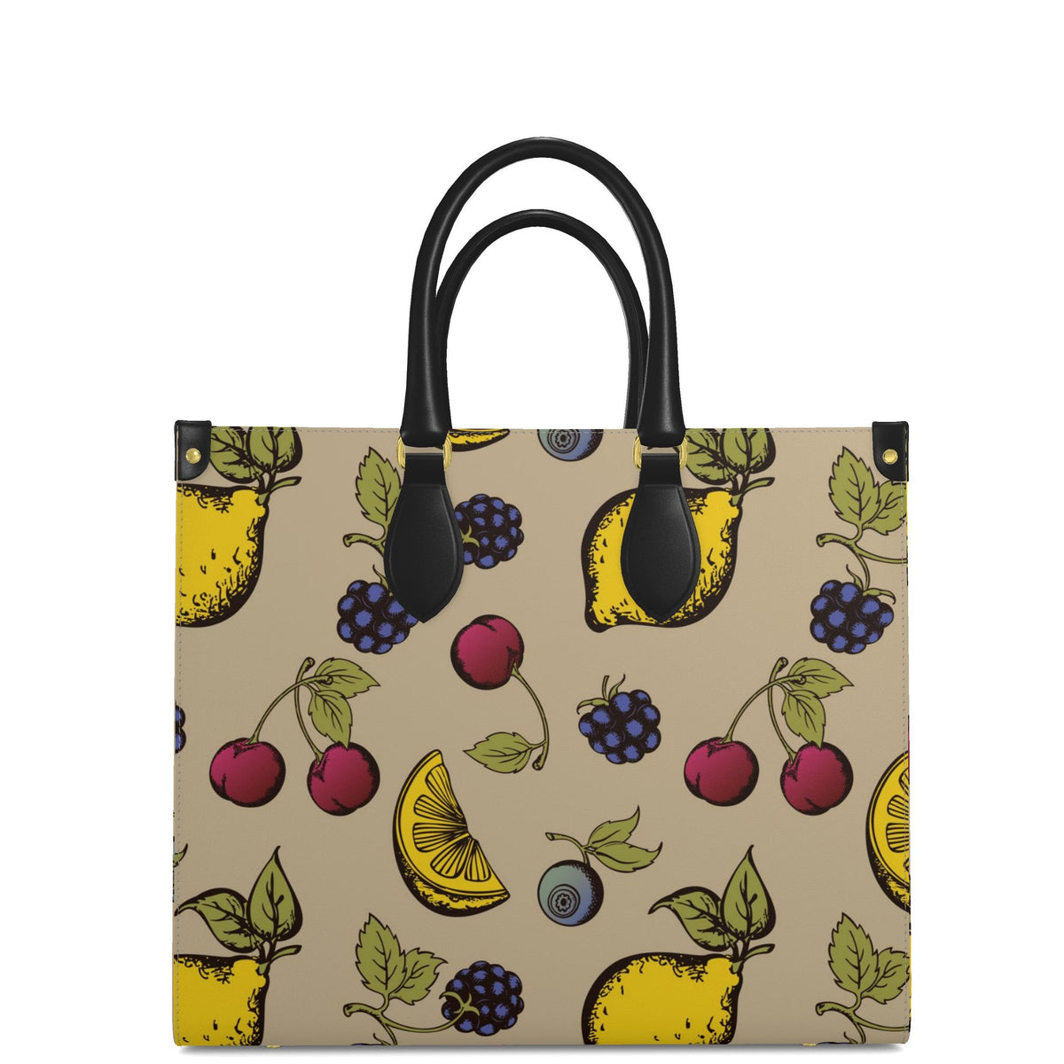 Leather Shopper Bag