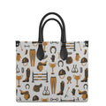 Leather Shopper Bag