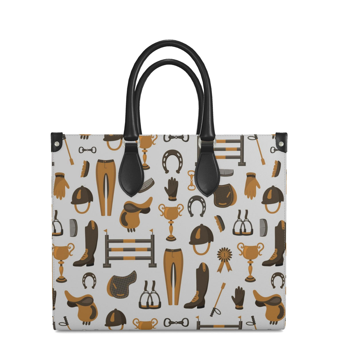 Leather Shopper Bag