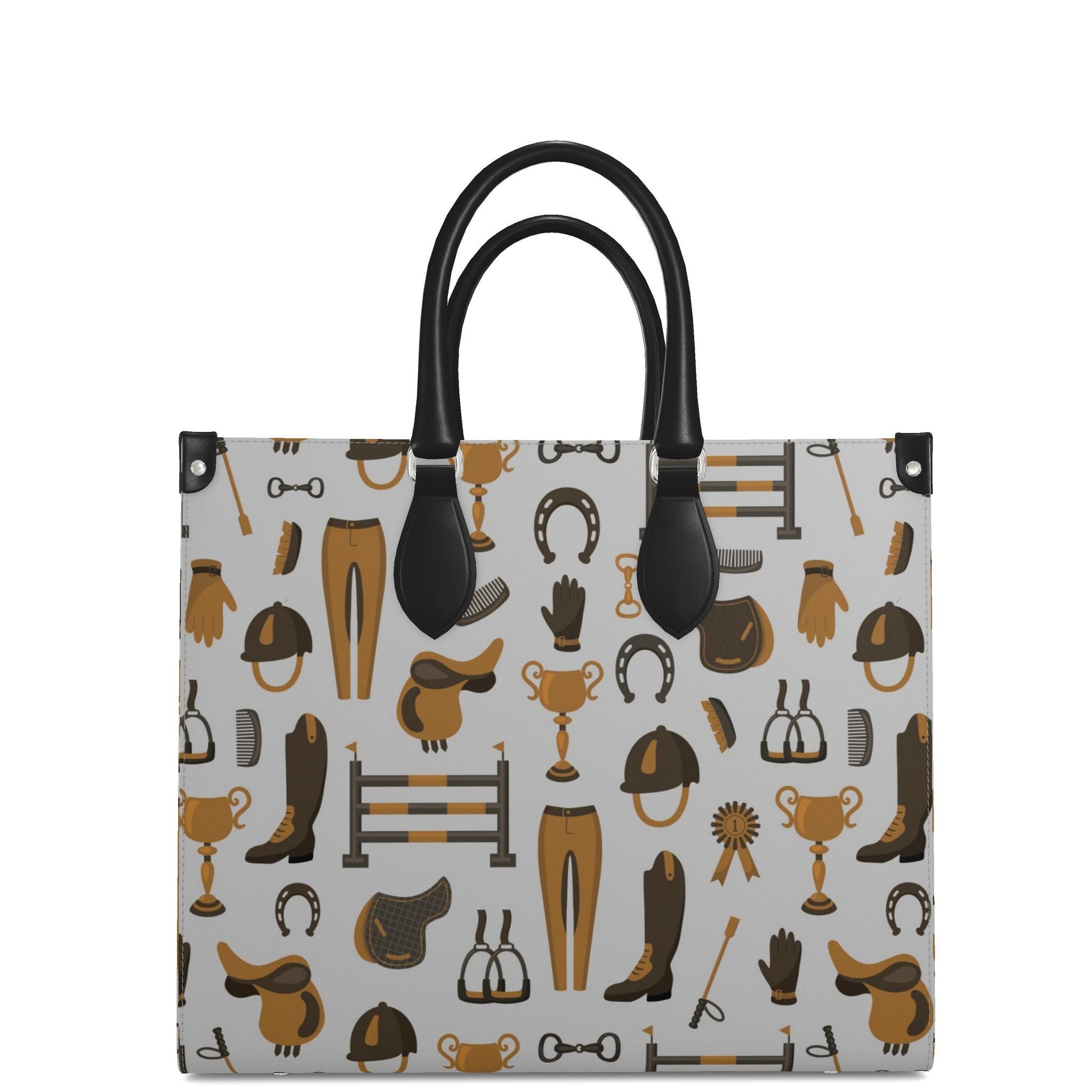 Leather Shopper Bag
