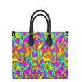 Leather Shopper Bag