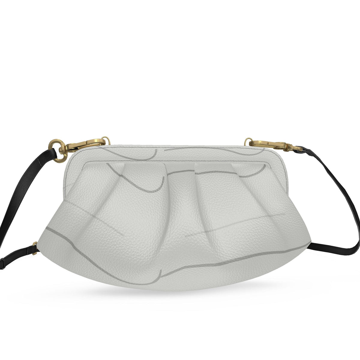 Pleated Soft Frame Bag