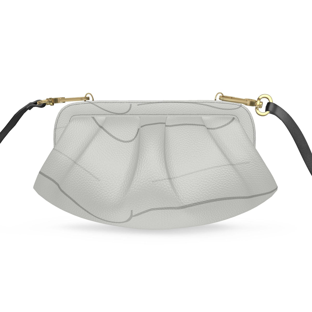 Pleated Soft Frame Bag
