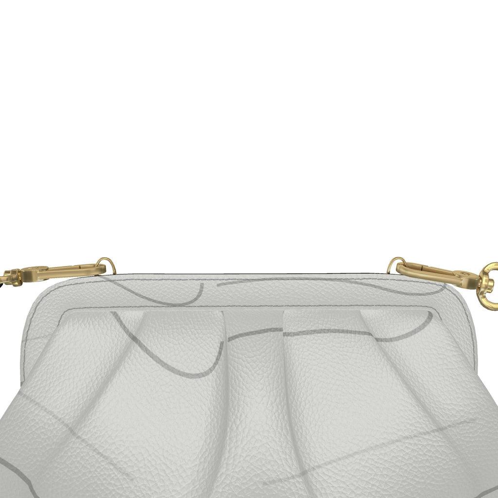 Pleated Soft Frame Bag