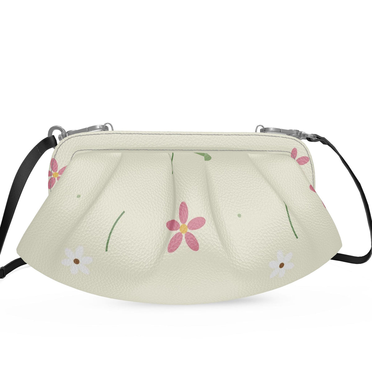 Pleated Soft Frame Bag