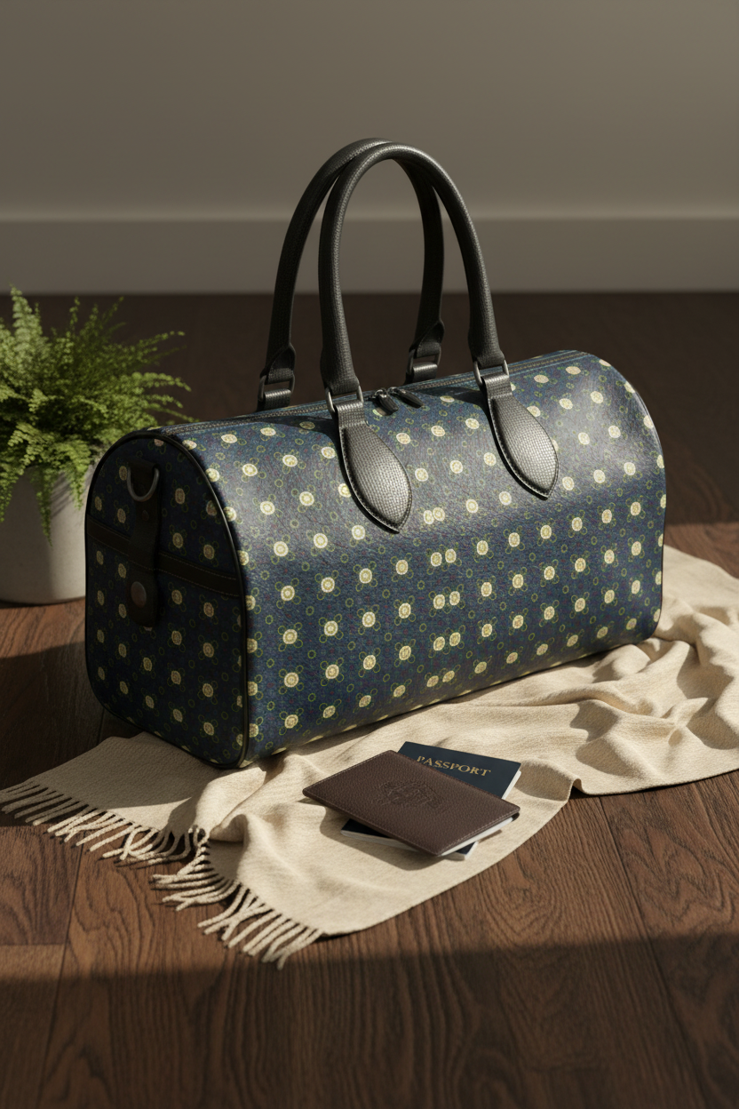 Leather Duffle Lifestyle